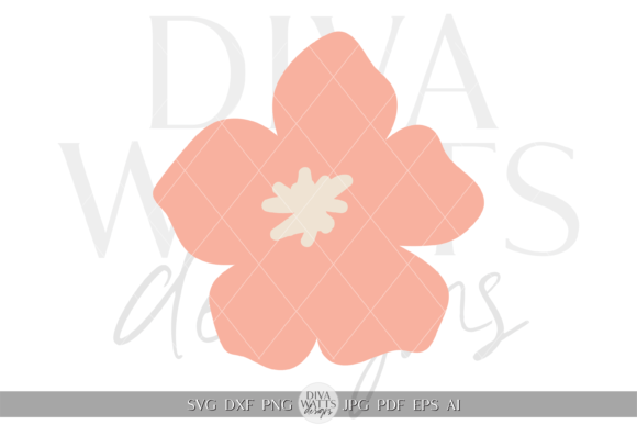 Creative Flower Clipart Design SVG