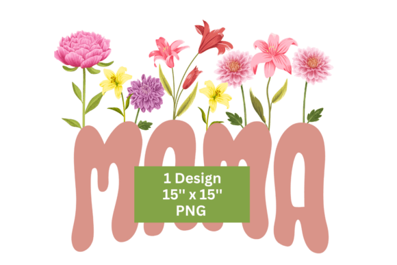 MAMA Botanical Wildflowers Floral PNG