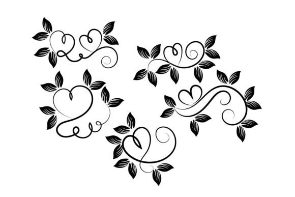 Romantic Symbols Love Floral