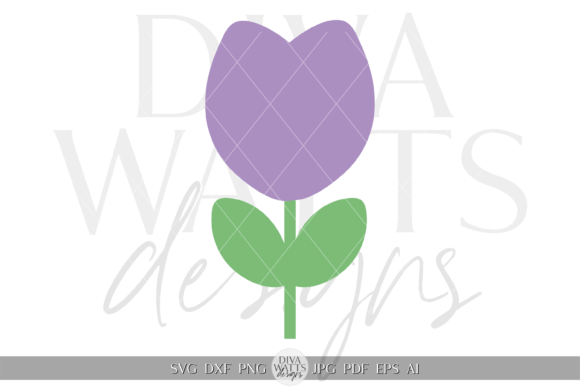 Tulip Flower SVG Clipart Review